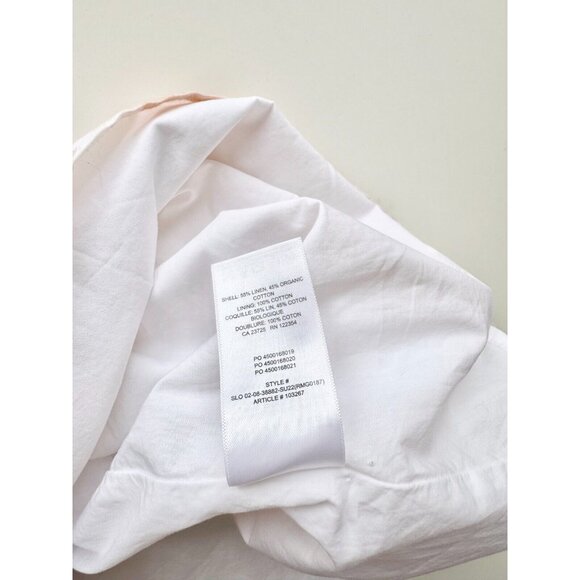 NWOT Aritzia SUNDAY BEST Saida Floral Linen Cotton Mini Babydoll Dress, Size M - Picture 10 of 16